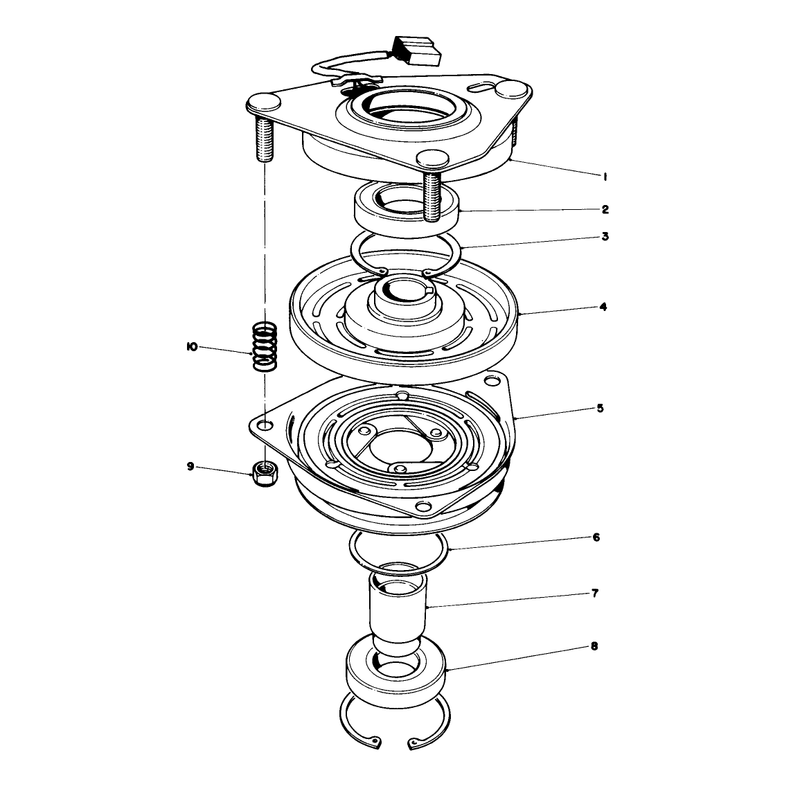 Clutch Assembly N0-54-0220