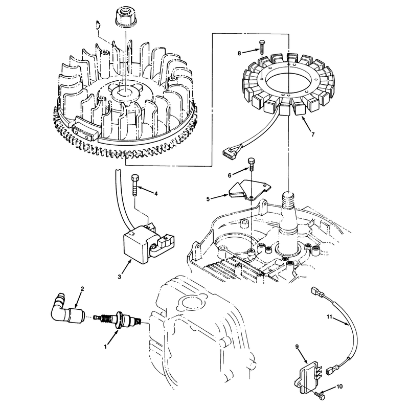 14hp Engine Ignition Assembly