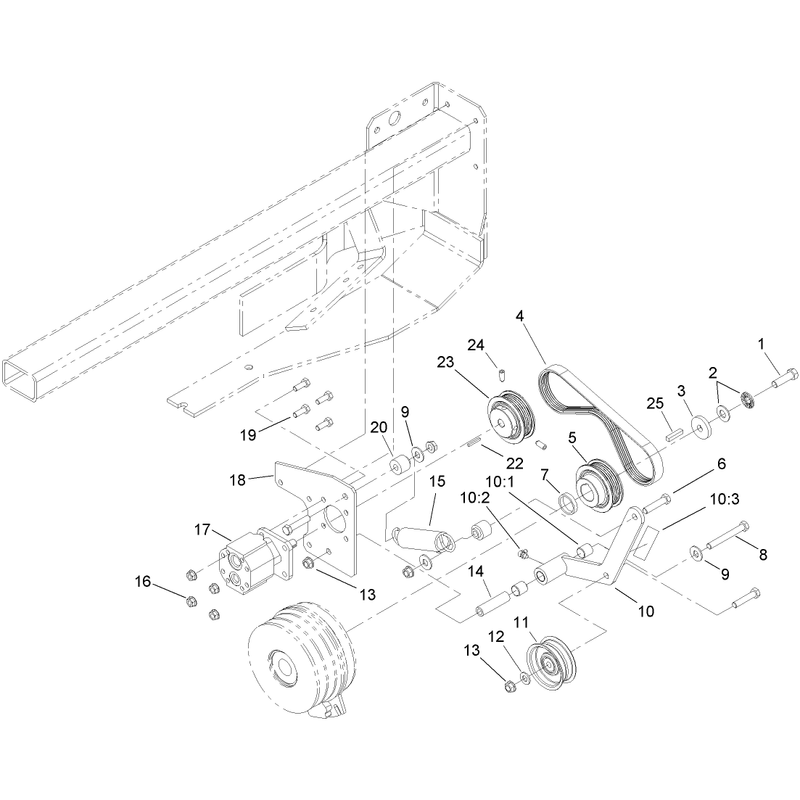 Cooling Pump Drive Assembly
