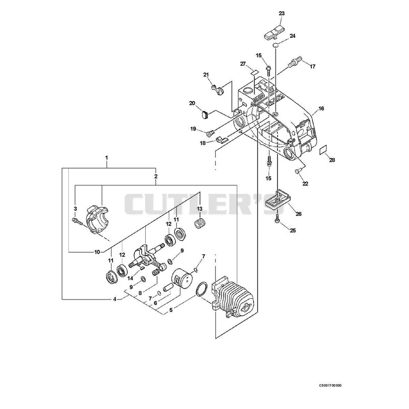 Engine, Short Block, Engine Cover