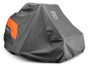 Husqvarna 582846201 54-Inch Full-Size Zero-Turn Mower Cover For Zero-Turn Mowers With Decks up to 54" - No ROPS, Water-Resistant Riding Lawn Mower Accessories, Orange/Gray