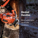 Husqvarna 966733403 572 XPG 70.6-cc 20 inch Professional Gas Chainsaw, Heated Handles, 0.058" Gauge and 3/8" Pitch