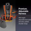 Husqvarna 966629106 555FX 53.3-cc Brushcutter clearing saw