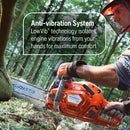Husqvarna 970501408 555 59.8-cc 24 inch Professional Gas Chainsaw, 0.050" Gauge and 3/8" Pitch