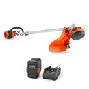 Husqvarna 970701204 330iKL 18 inch Dual Direction Straight shaft 40V Battery Powered Cordless Attachment Capable Combi Switch and String Trimmer Attachment with, 4 Ah Battery and Charger Included
