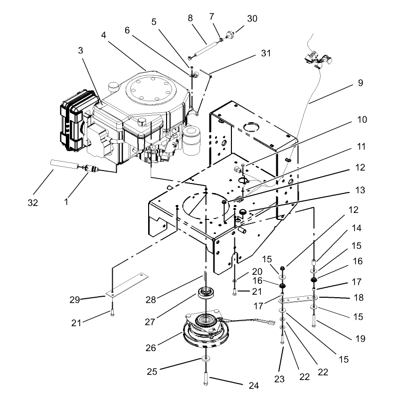 Engine Installation Assembly