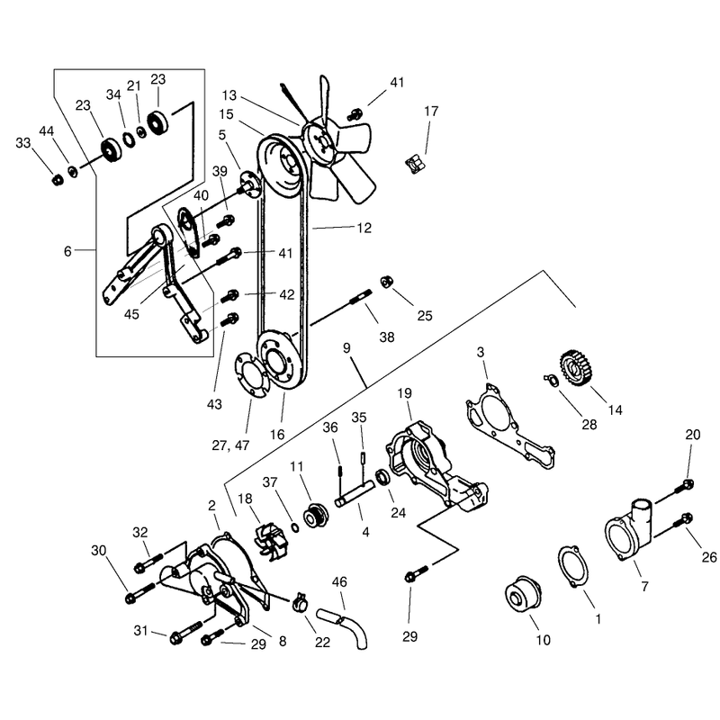 Water Pump Assembly