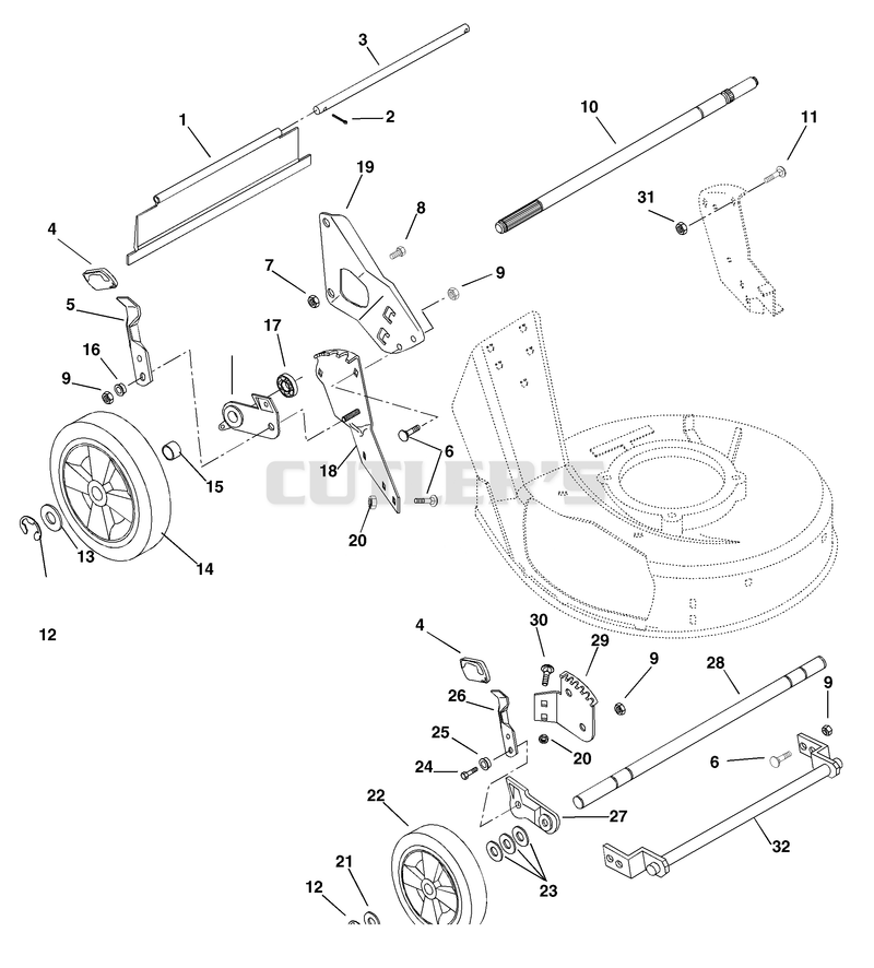 Wheels And Adjusters