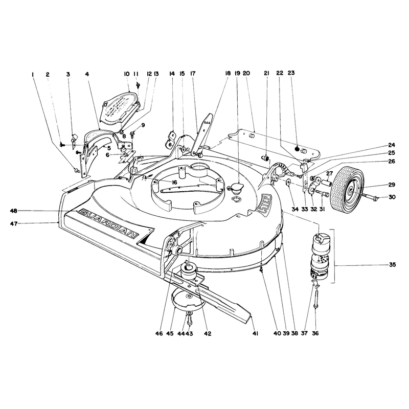 Housing Assembly Model No 20571