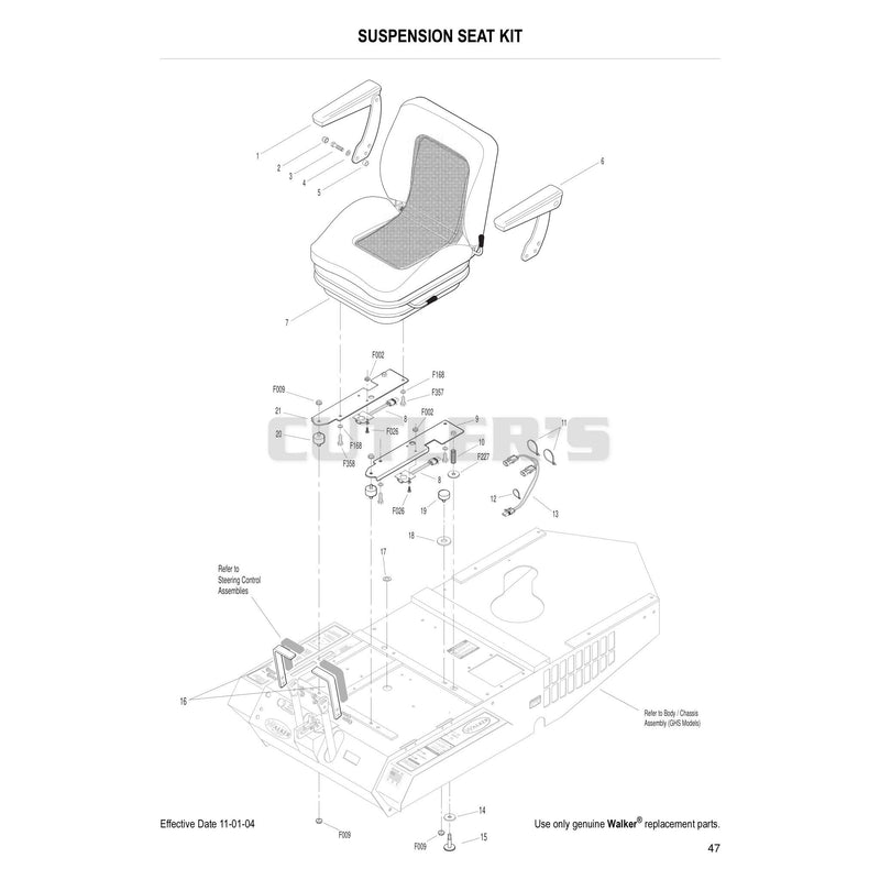 Suspension Seat Kit