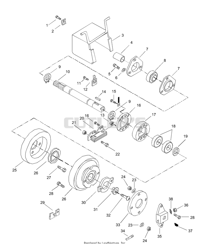 Rear Power Take Off (PTO)