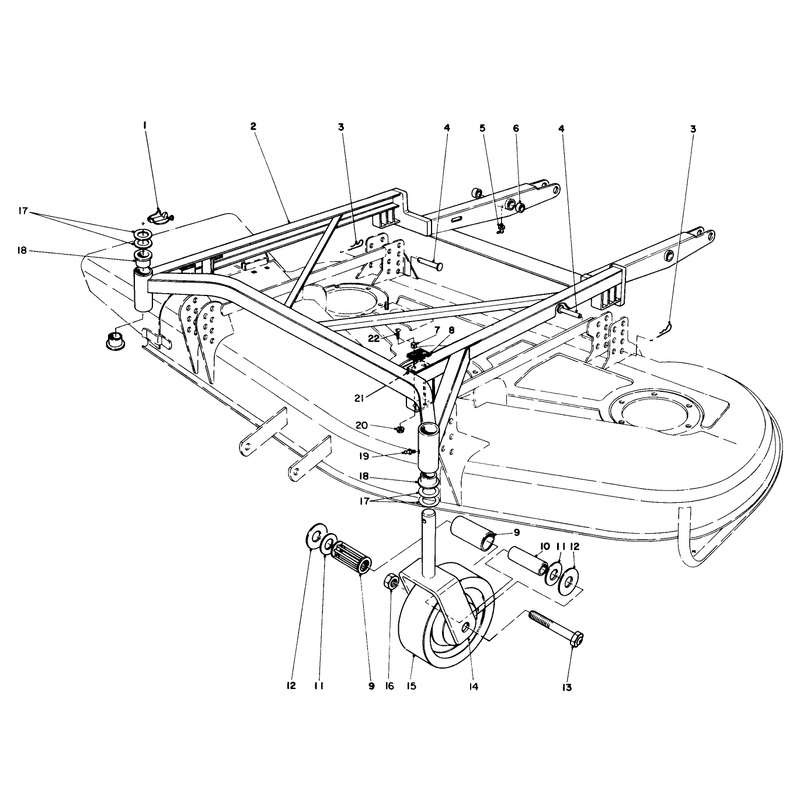 Cutting Unit Model No 30555 Continued
