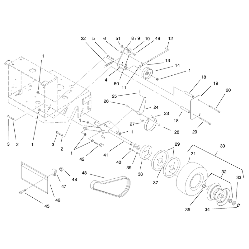 Wheels Brakes and Traction Belts