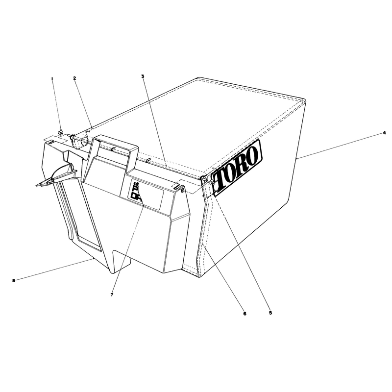 Grass Bag Assembly No 11-0189