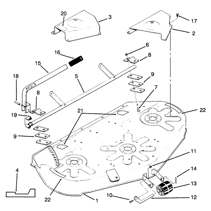 Deck & Cover Assembly