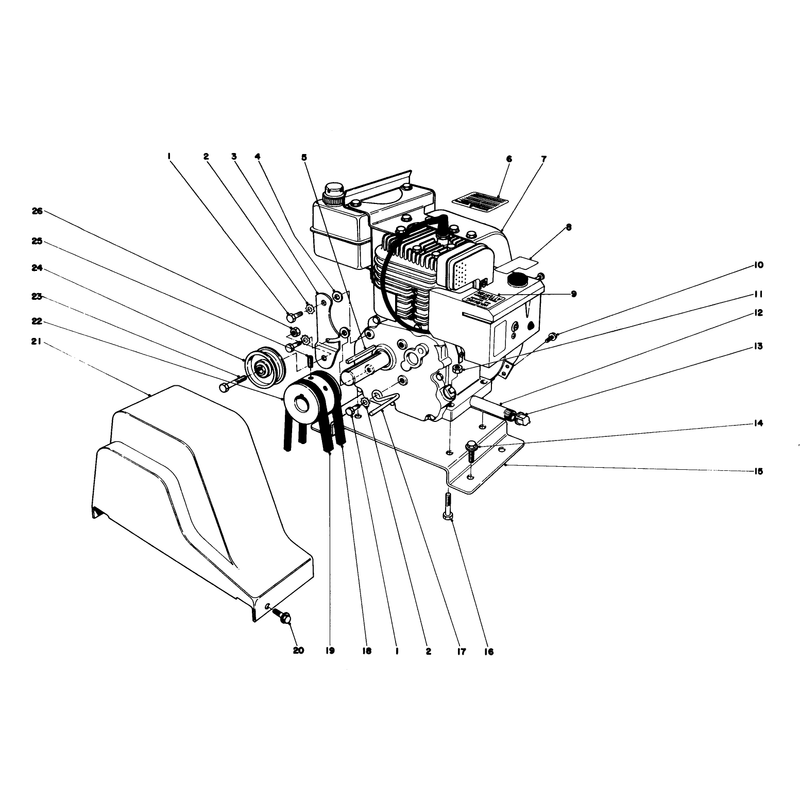 Engine Assembly (model No. 38040)