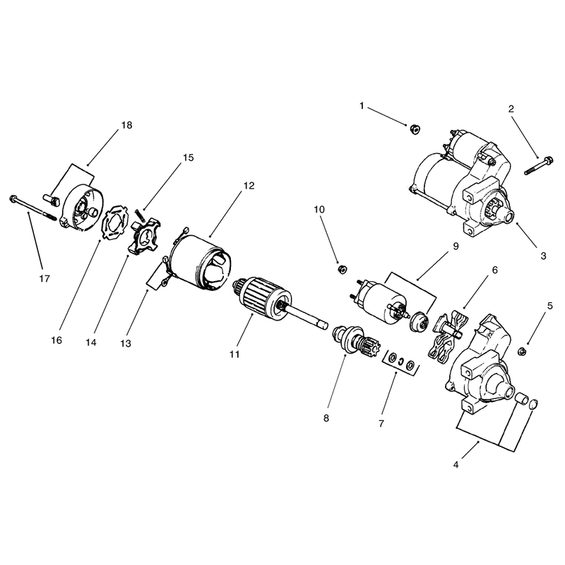 Group 7 Starter Assembly
