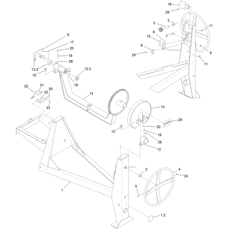 Frame and Yoke Assembly