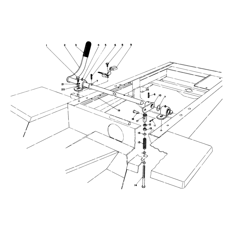 Power Take Off Lever Assembly