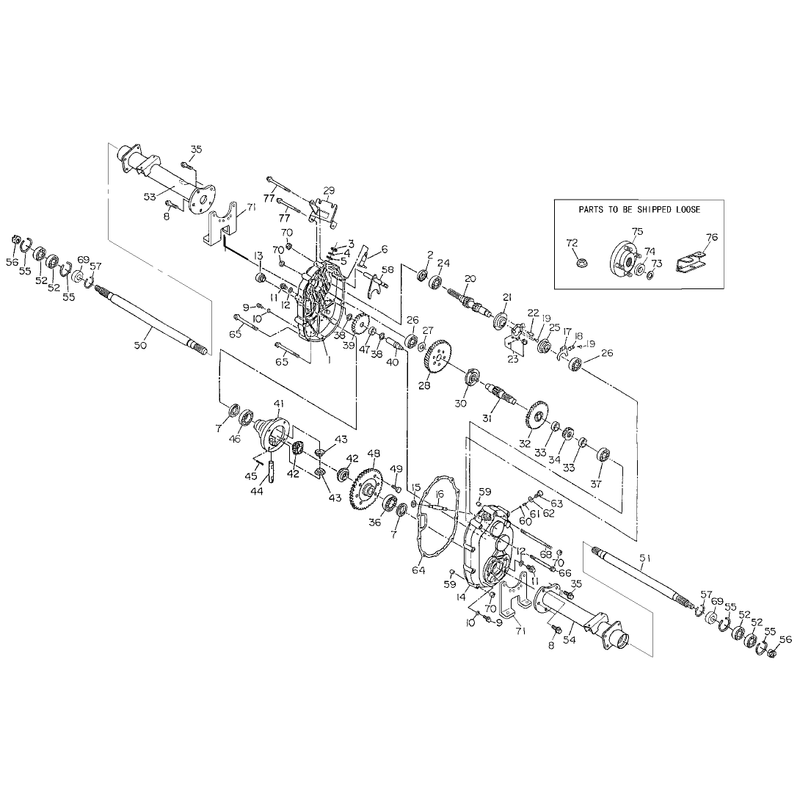 Transaxle Assembly No 99-7941