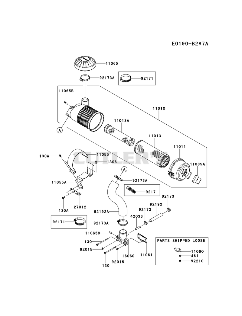 AIR-FILTER/MUFFLER