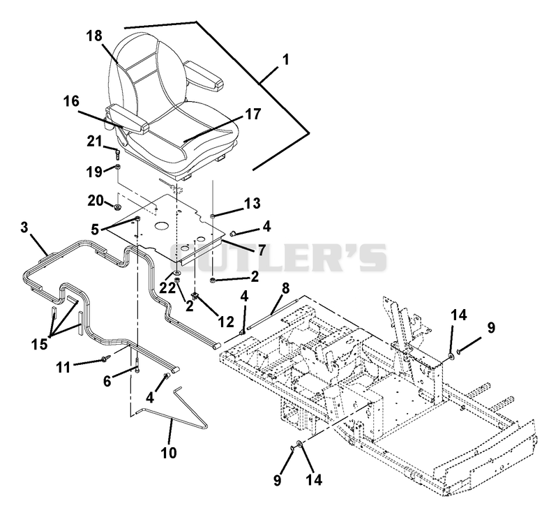 Seat And Hood Frame