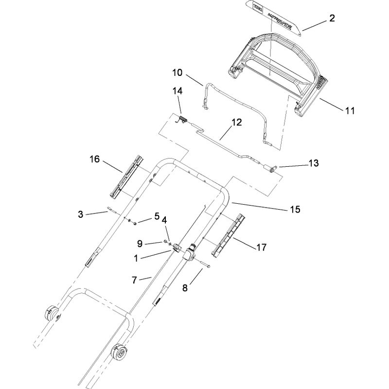 Upper Handle Assembly