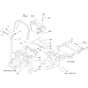Roll Over Protection System Assembly No 107-3066