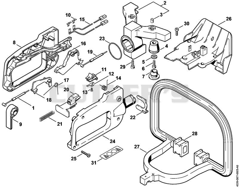 Control handle HS 80