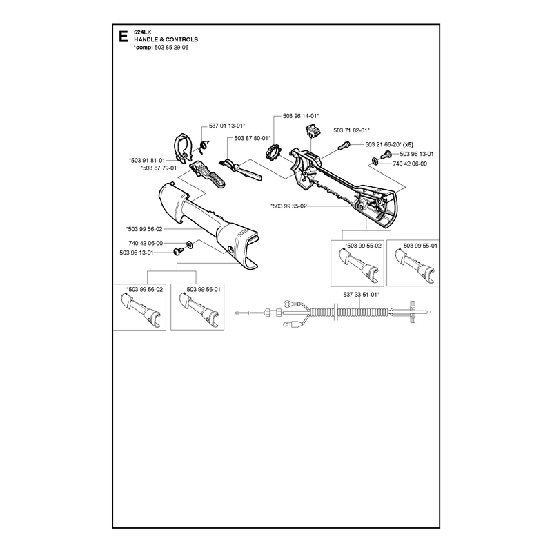 HANDLE AND CONTROLS