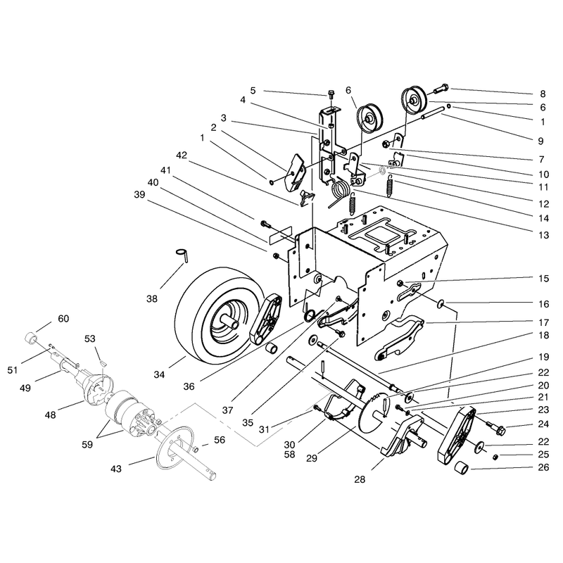 TRANSMISSION DRIVE ASSEMBLY