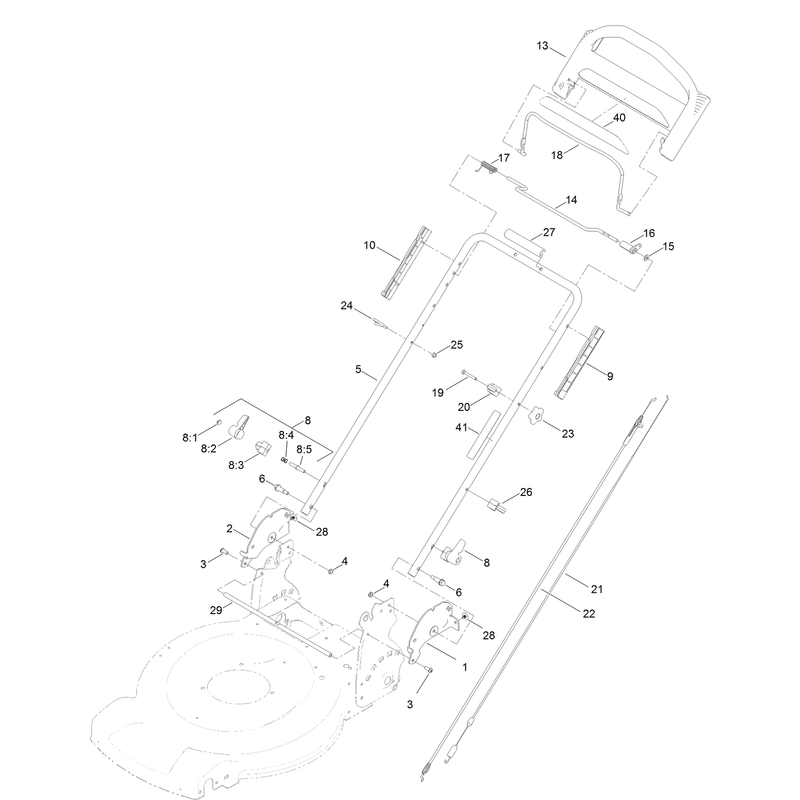 Handle and Control Assembly