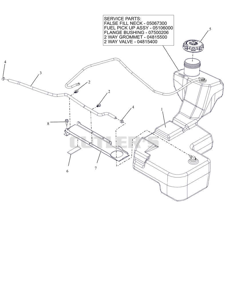 Fuel System - Kawasaki