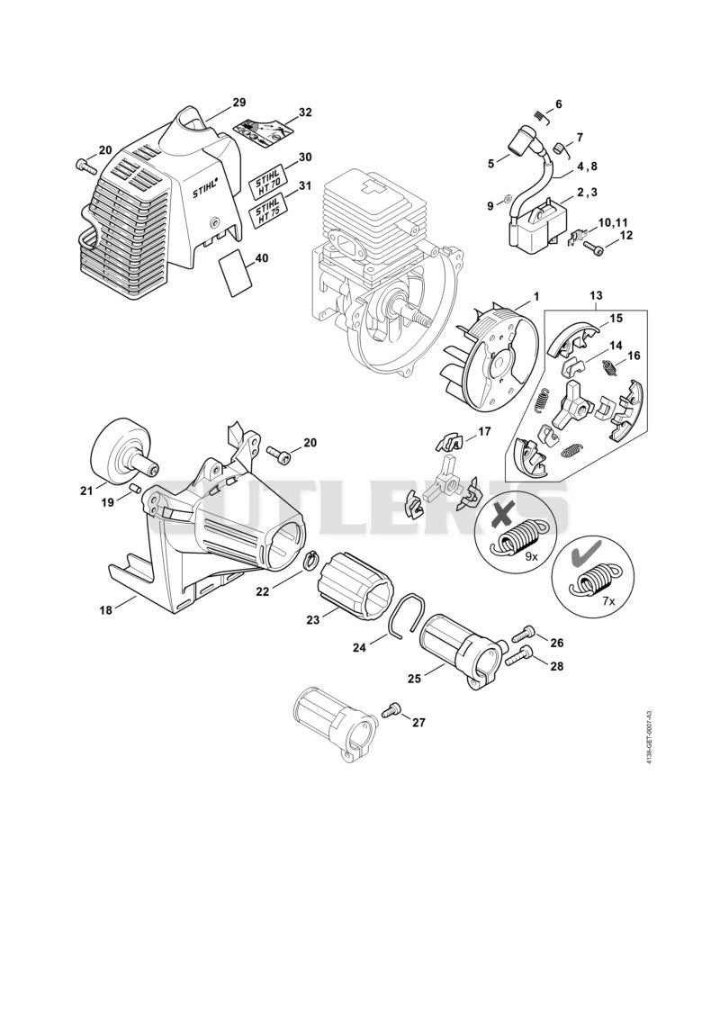 Ignition system, Clutch