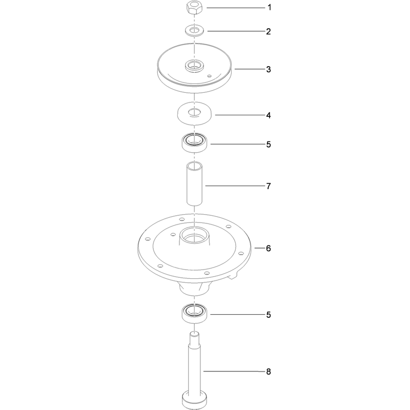 Spindle Assembly No 117-7638