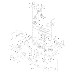 60 Inch Deck Assembly