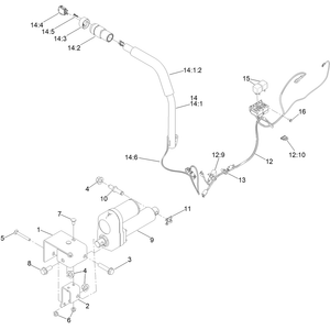 Electric Deck Lift Assembly No 144-0390
