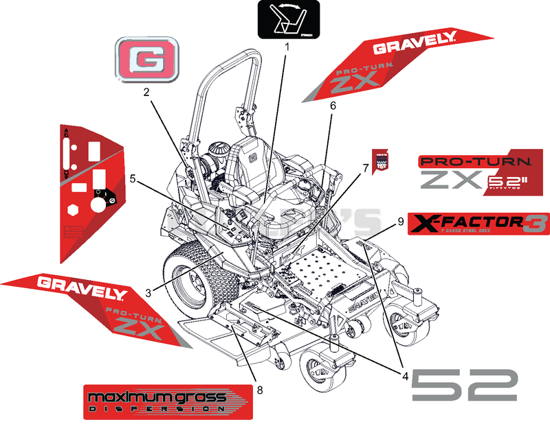 Decals - Style - 52"
