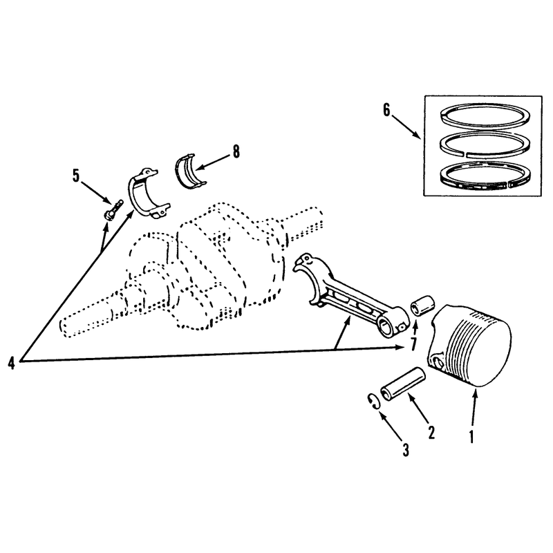 Piston And Rod