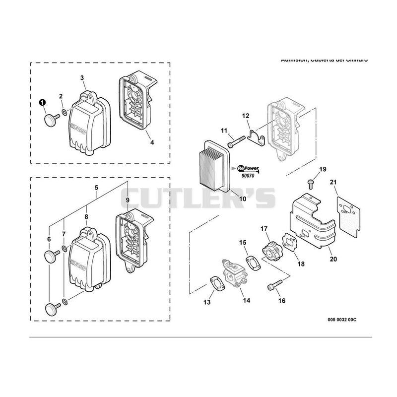 Intake, Cylinder Cover