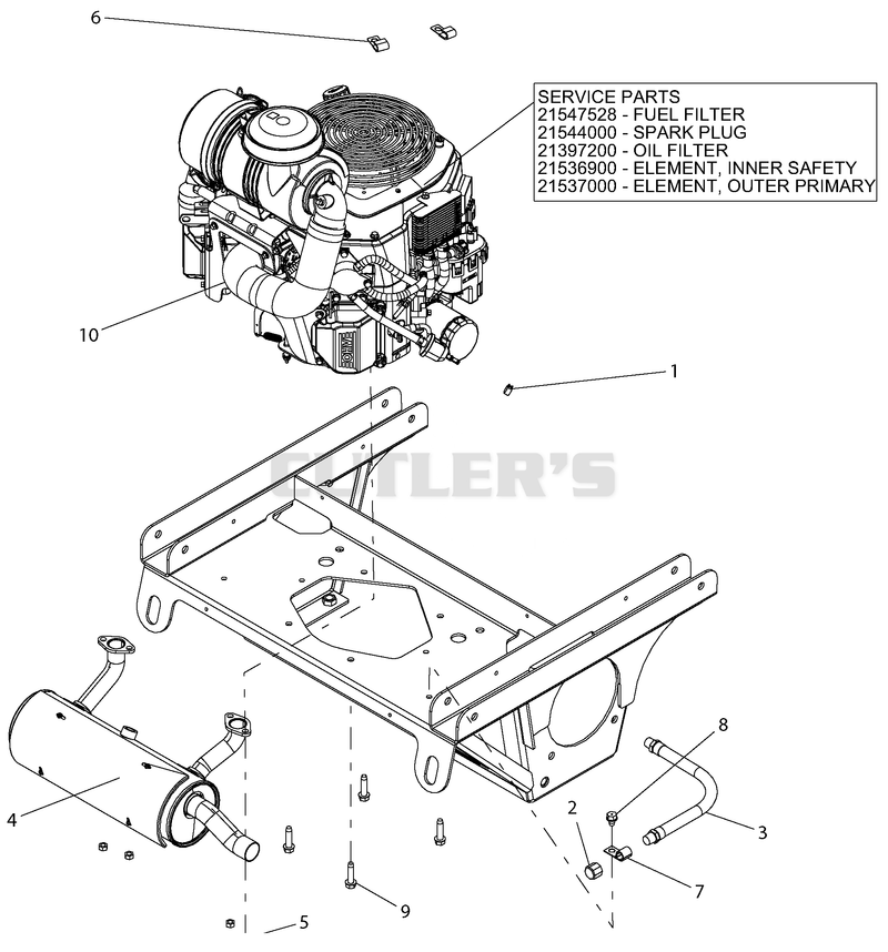 Engine - Kohler - CARB