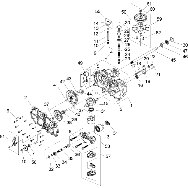 RH Hydrostat Assembly Part No 108-2393