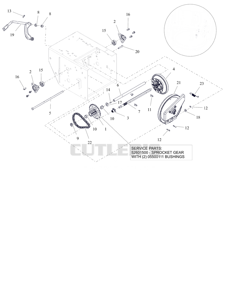 Friction Drive and Swing Gate