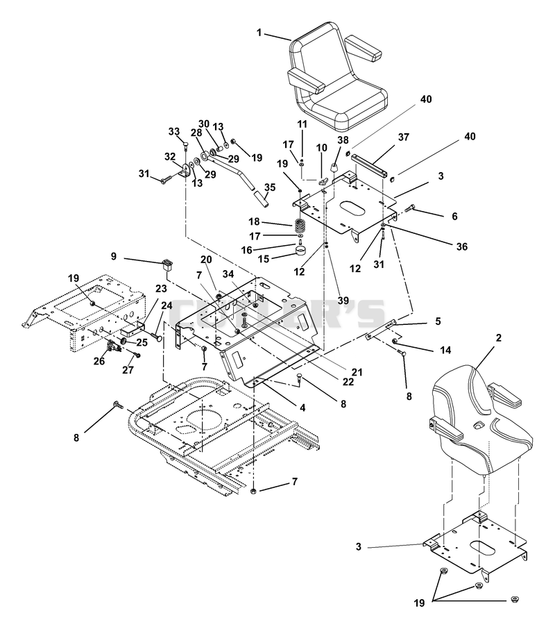 Seat And Seat Support