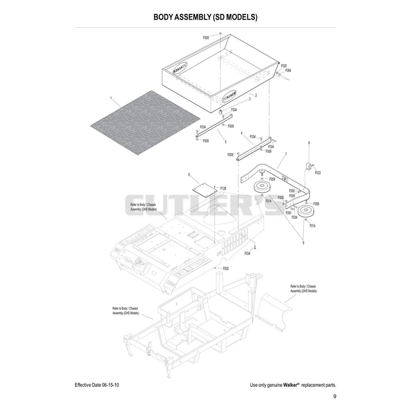 Body Assembly SD Models