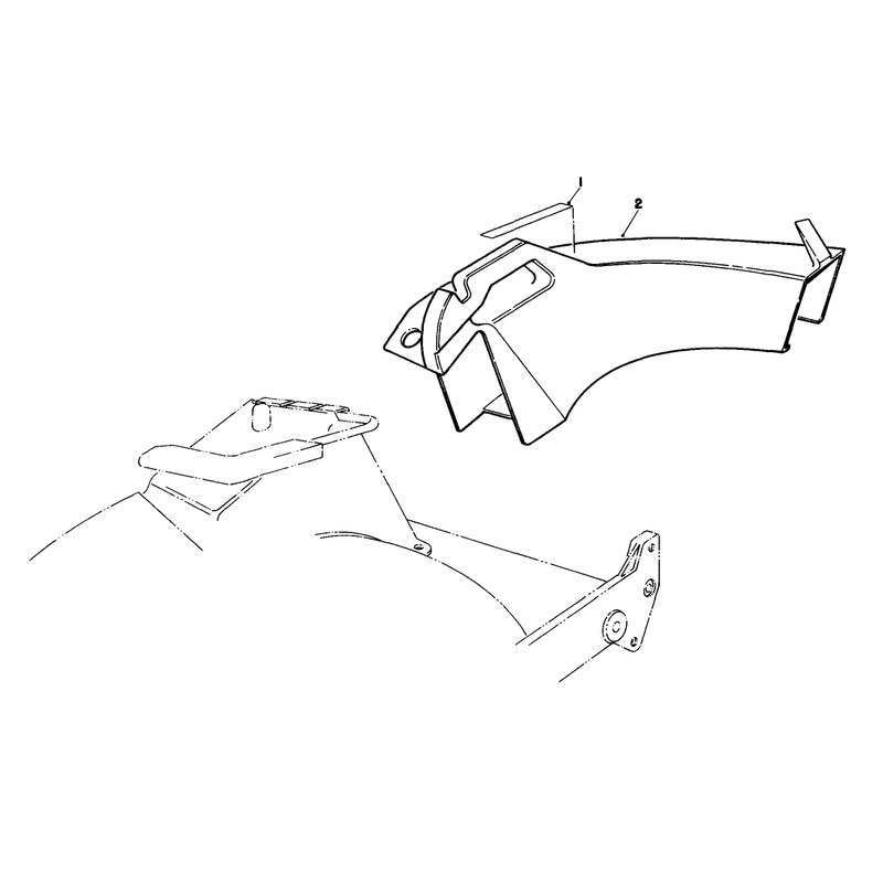 Side Discharge Chute Model No 59110 Optional