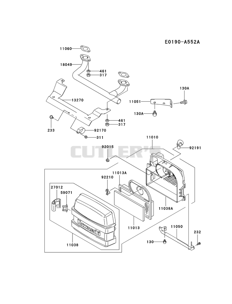 AIR-FILTER/MUFFLER