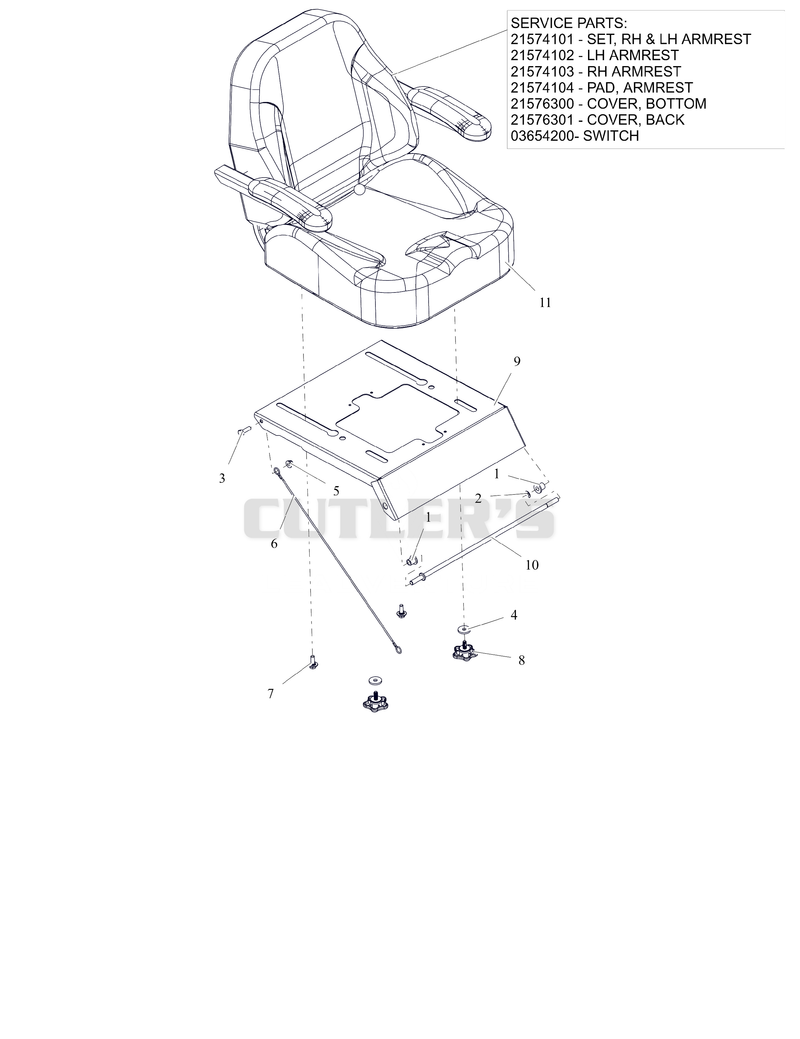 Seat - 42" And 52"