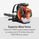 Husqvarna 970499201 580BFS 75.6-cc 1000-CFM 220-MPH Professional Gas Backpack Leaf Blower