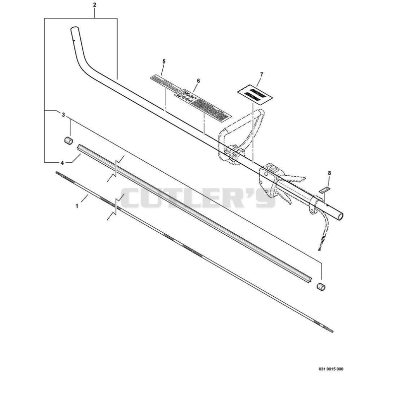 Main Pipe Assembly, Flexible Driveshaft